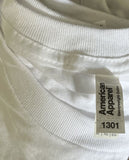 American Apparel Unisex Heavyweight Cotton T-Shirt Style G1301 Pack Of 6 White