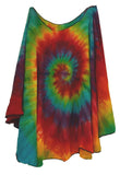 Nayt Women's Tie Dye Casual Tops Blouse One Size