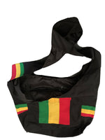 Shoulder Purse Sling Tote Crossbody Bag Rasta Black Red Yellow Green