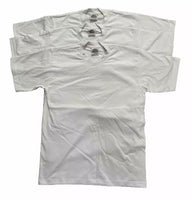 PRO 5 Super Heavy Mens Short Sleeve T-Shirt (3 Pack) White