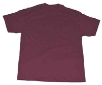 Shaka Men's Wear Pack of 6 Super Max Heavyweight Cotton T-Shirt Maroon