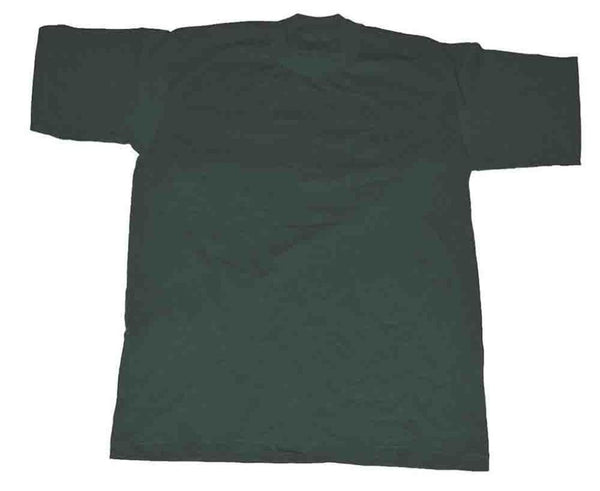 Shaka Men's Wear Pack of 6 Super Max Heavyweight Cotton T-Shirt Hunter Green