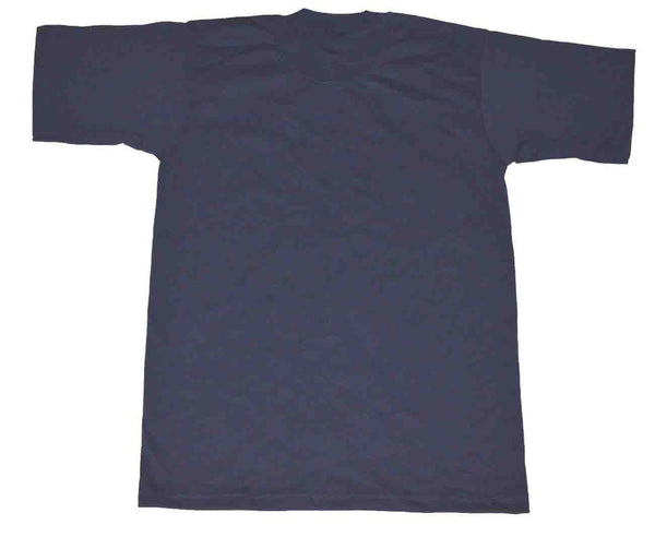 Shaka Men's Wear Pack of 6 Super Max Heavyweight Cotton T-Shirt Navy Blue