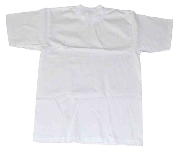 Shaka Men's Wear Pack of 6 Super Max Heavyweight Cotton T-Shirt White