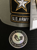 Rapid Dominance Workout Branch Military Baseball Cap US Army Star Gray Black