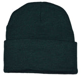 Nayt Long Solid Plain Beanie Knit Hat