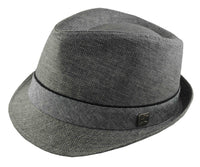 Hatter Men's Fedora Gray Band XL 60cm