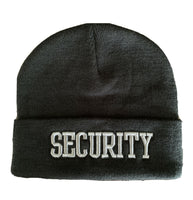 Nayt Security Cuffed Beanie Knit Hat Black