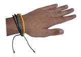 Tiger Smile Unisex New Rasta Wristband Black Red Yellow Green …